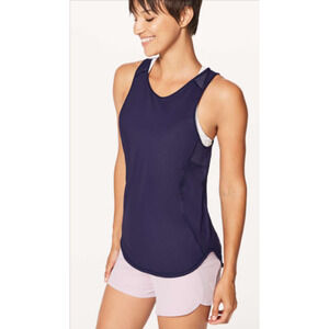Lululemon Women's Navy Blue Sculpt Tank II Size 6
